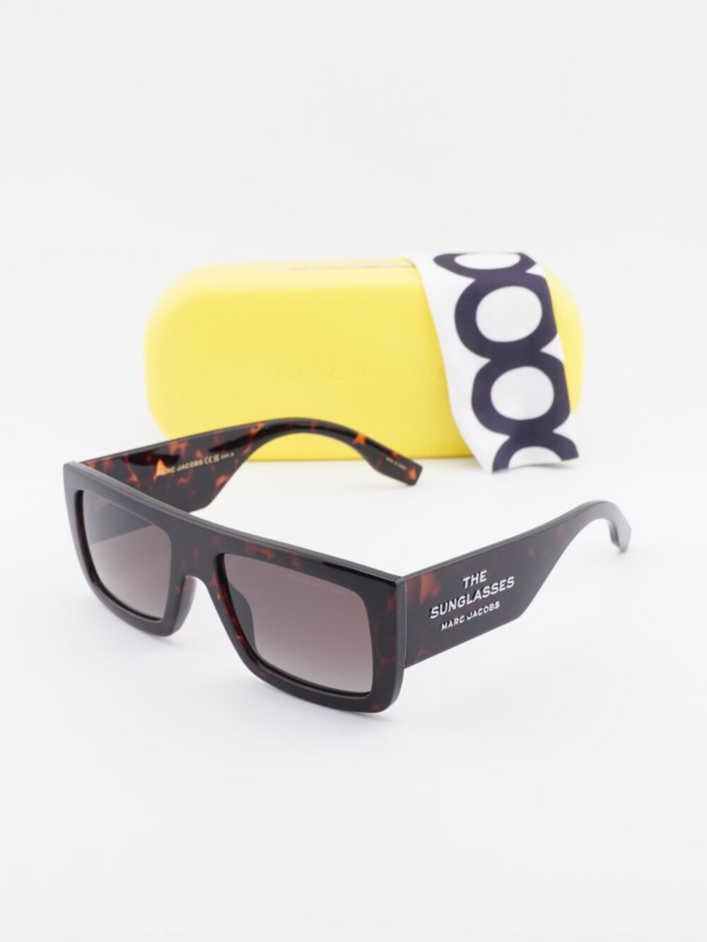 Marc Jacobs MARC 775/S 0086 HA Rectangle Sunglasses - Havana / Brown